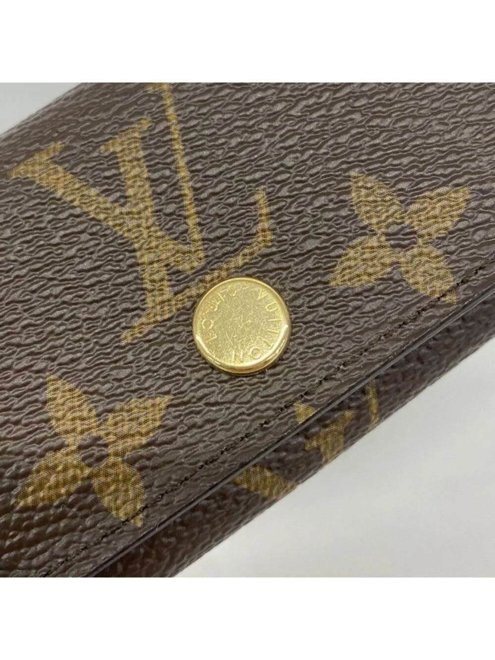 Louis Vuitton Key Case Monogram Multicles 4 Brown Key Holder